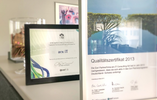 picture of arx iT certificates