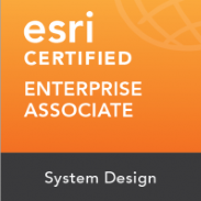 ESRI Enterprise Associate System Design certification logo