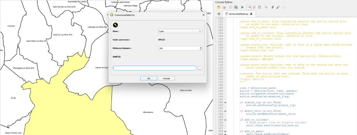 screenshot of Qt Designer